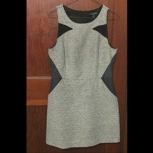 Banana Republic Sleeveless Tweed Sheath Dress